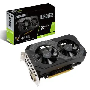 ASUS GeForce GTX 1650 TUF-GTX1650-4GD6-P-GAMING carte graphique pc gamer prix maroc