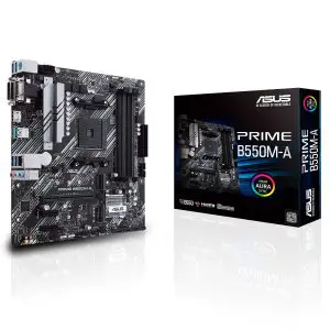 ASUS PRIME B550M-A carte mere pc gamer prix Maroc