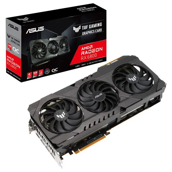 ASUS TUF RX 6800 O16G GAMING carte graphique pc gamer prix maroc