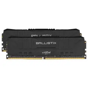 Ballistix Black 32Go 2x16Go DDR4 3000MHz CL15 Mémoire ram Pc gamer Prix Maroc