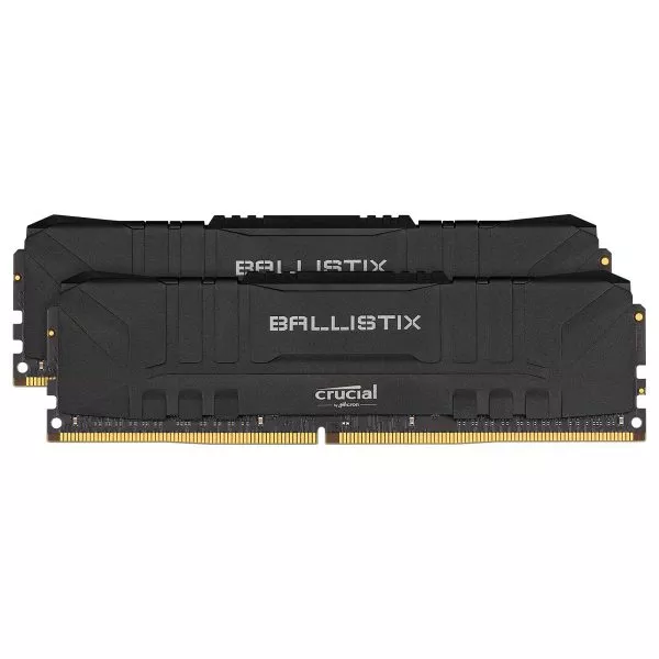 Ballistix Black 32Go 2x16Go DDR4 3200MHz CL16 mémoire ram pc gamer prix maroc