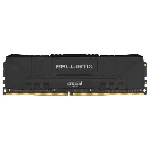 Ballistix Black 8Go DDR4 3200MHz CL16 Mémoire ram Pc gamer prix Maroc