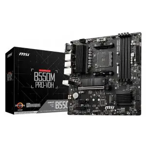 MSI B550M PRO-VDH carte mere pc gamer prix maroc