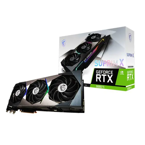 MSI GeForce RTX 3090 Ti SUPRIM X 24G carte graphique pc gamer prix maroc