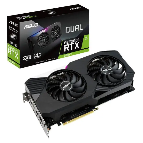 ASUS GeForce RTX Dual 3060 Ti OC 8G V2 (LHR)