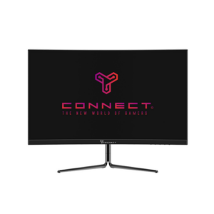 "Connect 32C1G 32-inch gaming monitor with 165Hz refresh rate, 1ms response time, and curved VA panel for immersive gameplay and crystal-clear visuals."