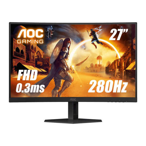 Écran gaming AOC C27G4ZE incurvé 27 pouces, 280 Hz, HDR10, Full HD