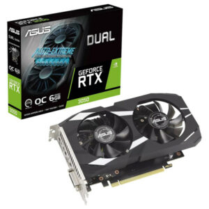 ASUS GeForce RTX 3050 6GB – meilleure carte graphique gaming Maroc, DLSS et Ray Tracing, disponible sur composant.ma.