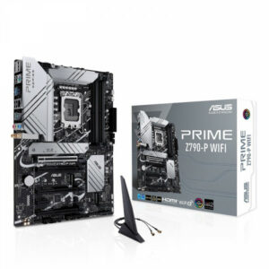 Carte mère ASUS PRIME Z790-P DDR5 WIFI avec PCIe 5.0, Wi-Fi 6 et DDR5 – Solution idéale pour gaming et applications professionnelles