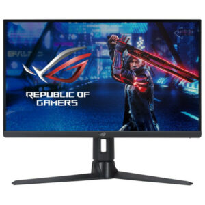 Moniteur ASUS ROG STRIX XG27AQMR 27 pouces Fast IPS 300Hz avec G-SYNC, FreeSync, HDR600 et technologie ELMB Sync pour une expérience de jeu immersive.