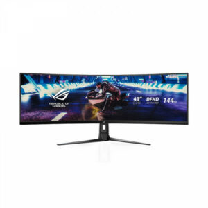 Moniteur ASUS XG49VQ, écran gaming 49 pouces ultra-large avec HDR400 et FreeSync 2 HDR.