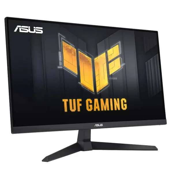 "Vue arrière de l'ASUS TUF Gaming VG279Q3A avec connectivité HDMI et DisplayPort."