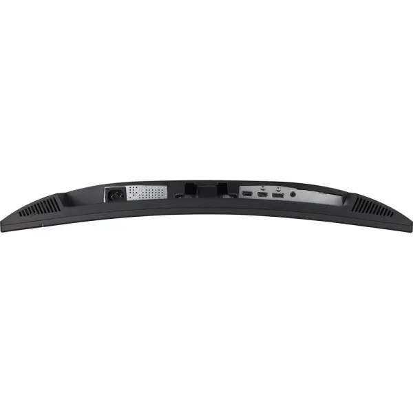 Vue arrière du ASUS TUF Gaming VG27VQ3B avec ports HDMI, DisplayPort et DVI pour une connectivité étendue.