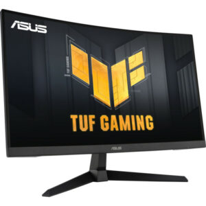 Moniteur ASUS TUF Gaming VG27VQ3B 27 pouces incurvé, avec dalle VA et FreeSync Premium.