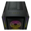 Corsair iCUE 5000T RGB Noir – meilleur boîtier PC gaming au Maroc avec panneau en verre trempé et ventilateurs ARGB, disponible sur composant.ma.