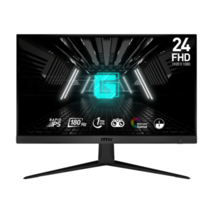 Moniteur MSI Optix G2412F IPS affichant des graphismes de jeu éclatants avec la technologie Adaptive Sync