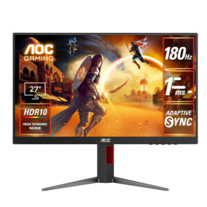 AOC 27G4 - Moniteur Gaming 27" Fast IPS avec 180Hz et temps de réponse 0.5ms disponible sur composants.ma