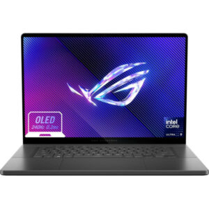 Meilleur PC portable gaming Maroc Asus ROG Zephyrus G16 GU605MV Q82W avec écran 2.5K OLED et RTX 4060, disponible sur composant.ma