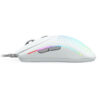 Souris gaming Glorious Model O 2 RGB en blanc immaculé, ultralight 59g, design ergonomique droitier, capteur 26000 DPI, éclairage RGB lumineux, idéale pour setup gaming minimaliste et PC gamer Maroc