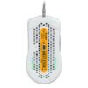 Souris gaming Glorious Model O 2 RGB en blanc immaculé, ultralight 59g, design ergonomique droitier, capteur 26000 DPI, éclairage RGB lumineux, idéale pour setup gaming minimaliste et PC gamer Maroc