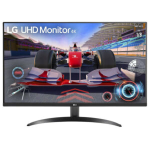 LG 32UR500-B - Écran PC 32 pouces 4K UHD avec HDR10 et FreeSync, idéal pour le gaming et le divertissement.