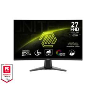 MSI Optix MAG27C6X - Moniteur Gaming 27" incurvé avec 250Hz, FreeSync Premium et temps de réponse 1ms disponible sur composant.ma