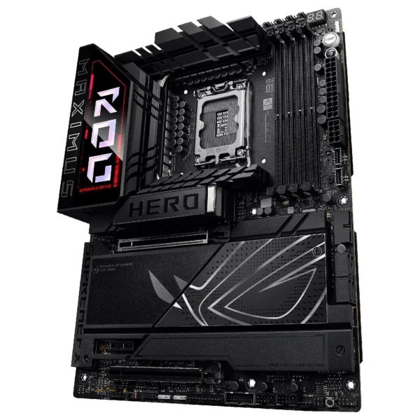 ASUS ROG MAXIMUS Z890 HERO - Carte mère ATX Intel LGA 1851, DDR5, PCIe 5.0, Wi-Fi 7, disponible sur composants.ma