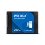 Western Digital Disque SSD SATA WD Blue SA510 au format 2,5"/7 mm (boîtier) - 250 Go