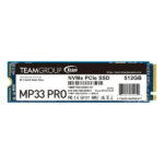 TeamGroup MP33 PRO M.2 PCIe NVMe 512GB       SSD 512 Go M.2 PCI-E 3.0 4x NVMe